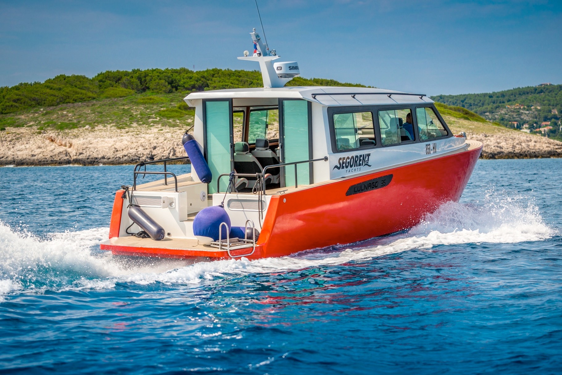 Transfer brodom Hvar ⇄ Brač-Colnago 35 Kabina